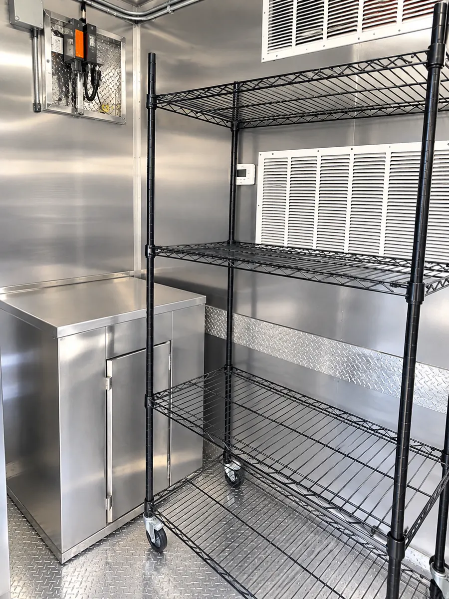 26ft baby bulk kitchen trailer interior