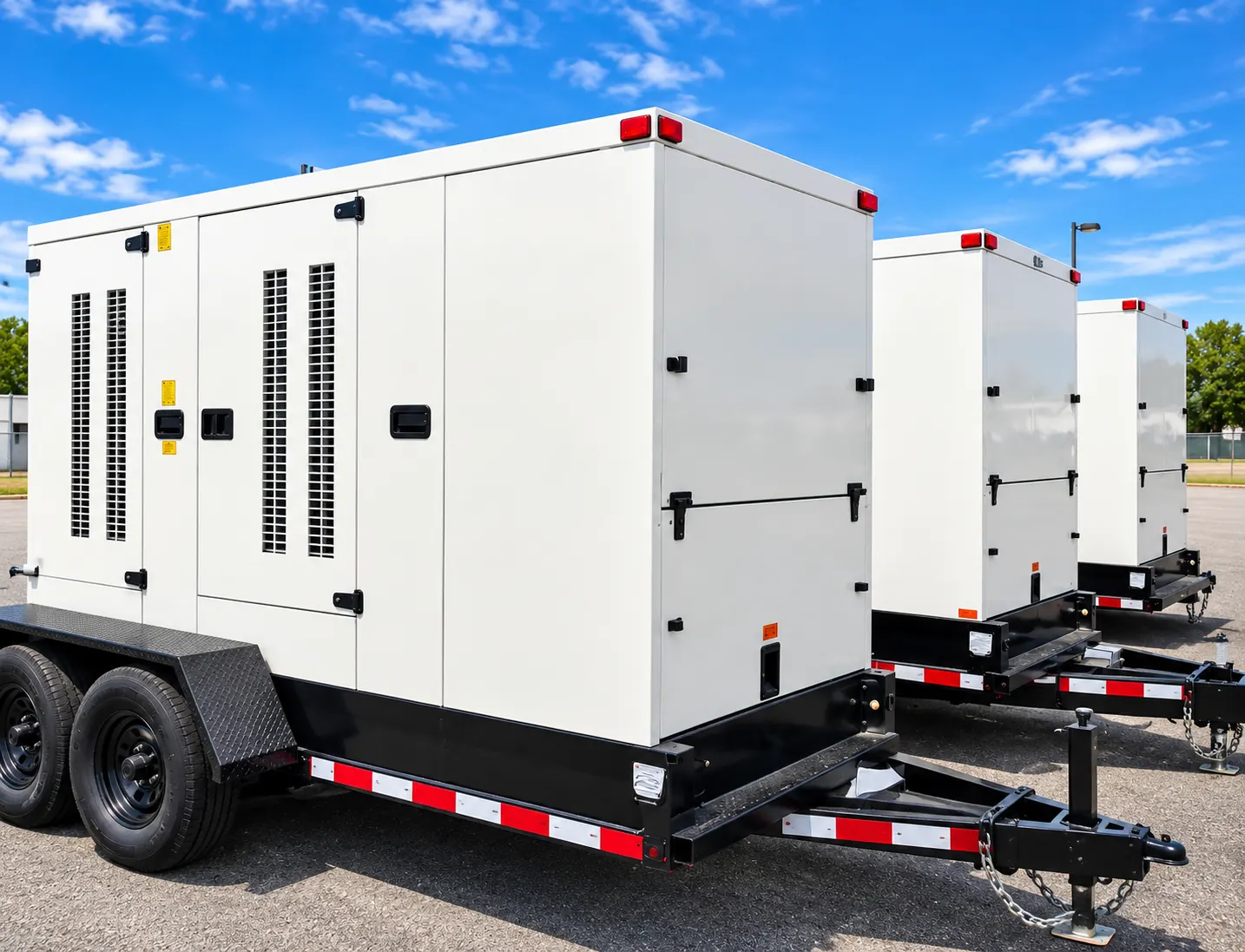 commercial generator trailer rental
