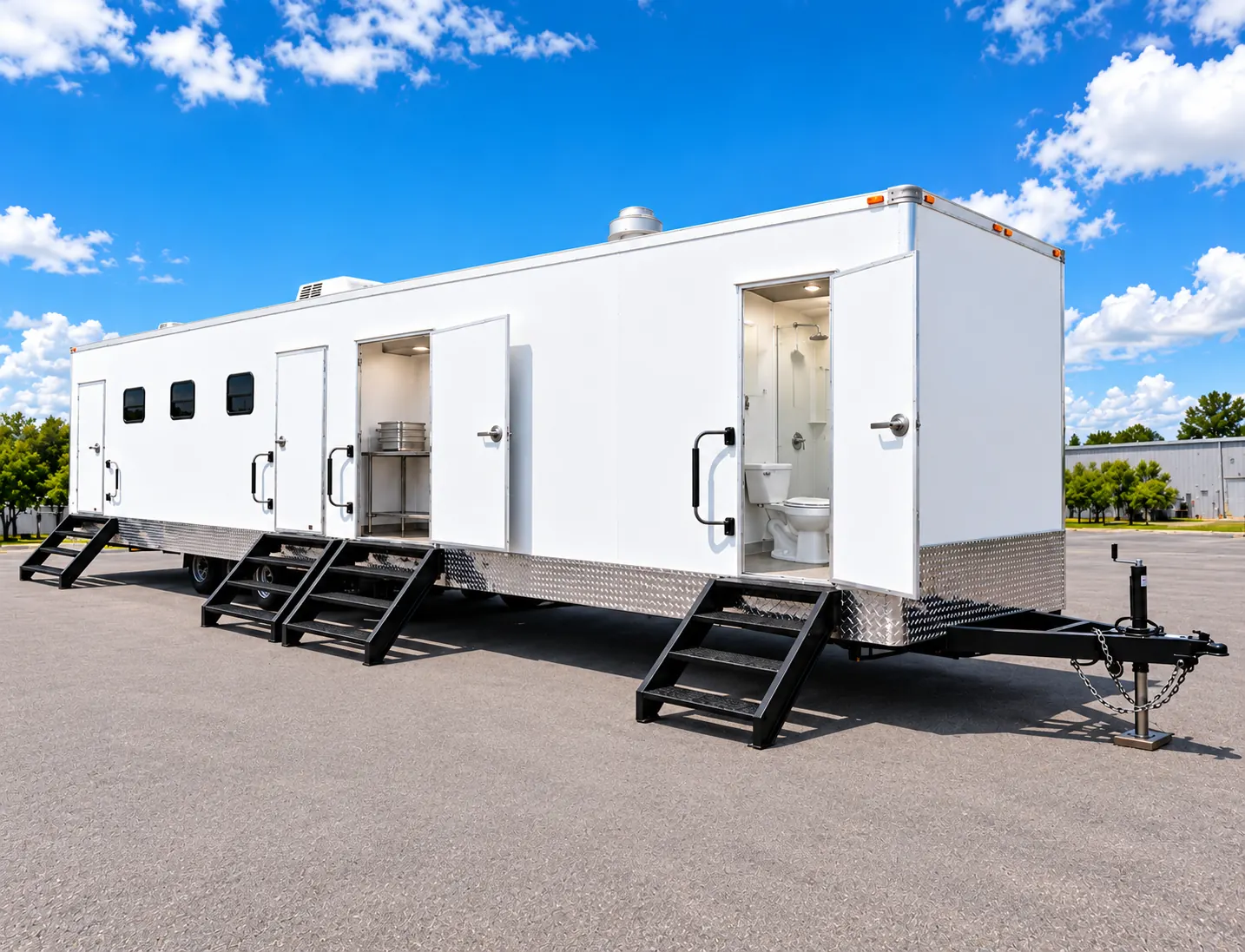 commercial multifunctional trailer