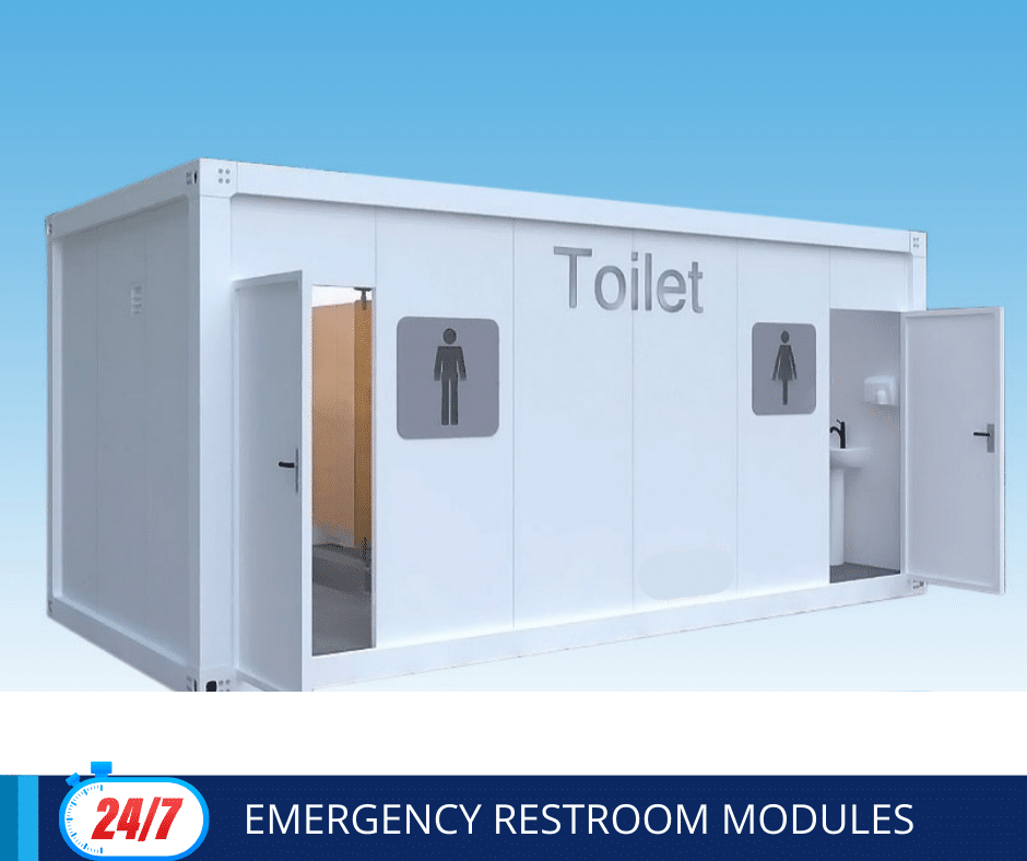 Emergency Restroom Modules